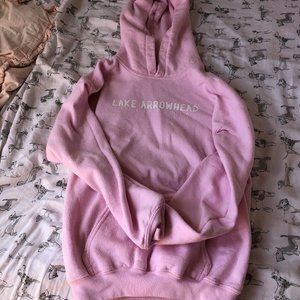 Light Pink "Lake Arrowhead" Hoodie